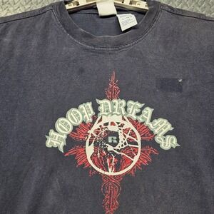 VTG Russell Athletic Hoop Dreams T-Shirt Men's Size **S/M** Black Y2K Streetwear